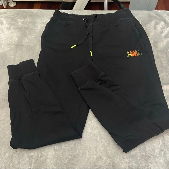 Psycho Bunny Lafayette Black Jogger Sweatpants - 27387 - Picture 3 of 11
